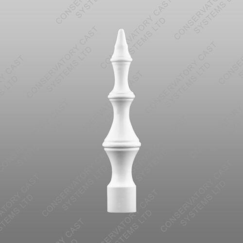 Georgian Finial Round Base
